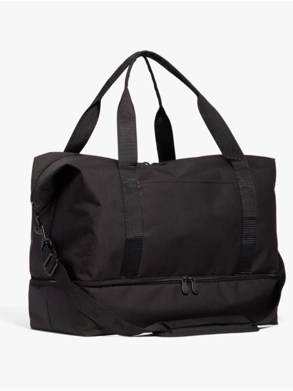 Catalina Deluxe Small Weekender Duffel Bag Black NWT – NJOY Logo
